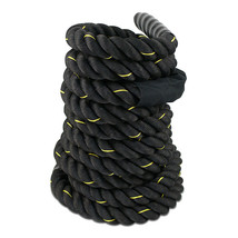 1.5&quot; Poly Dacron 50ft Battle Rope Exercise Workout Strength Training Und... - $70.99