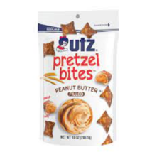 Utz Peanut Butter Filled Salted Pretzel Bites, 10 oz. (283.5g) Re-sealable Pouch - $32.62+