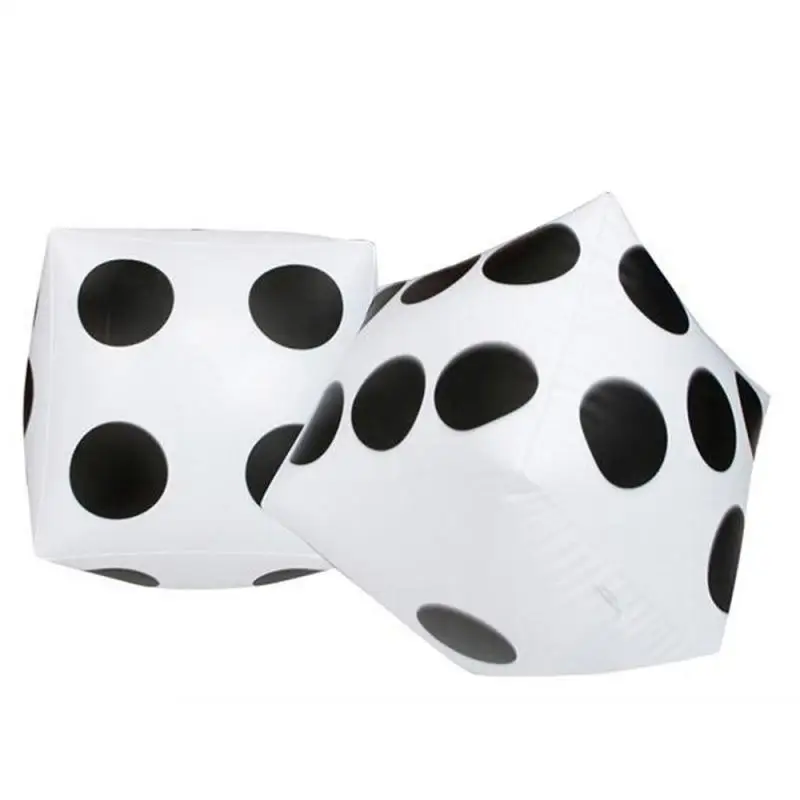 Inflatable Balloon Dice Versatile Entertaining Fun Pool And Beach Toy Trendy - £7.88 GBP+
