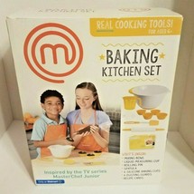 MasterChef Junior Baking Kitchen Set - 7 Pc. Kit Includes Real Cooking Tools  - £27.91 GBP