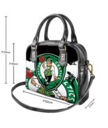Boston Celtics PU Leather Tote Bag Shoulder Bag rossbody Bag - £30.79 GBP