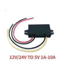 DC converter 12V/24V to 5V 3A-10A Step Down Regulator Buck LED Boat Powe... - $9.02+