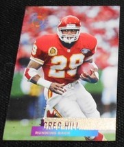 1995 Topps Greg Hill 269, Kansas City Chiefs, NFL Football Sports Card, RARE - £12.61 GBP