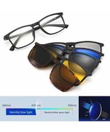 Gafas De Sol Polarizadas Miopía Hombres Mujeres Magnético TR90 Graduadas... - $37.96+