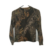 Mossy Oak Boys Long Sleeve Shirt Size Medium Camo - £21.30 GBP