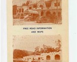Texas Hotel &amp; Courts Brochure Tamazuncale S L P Mexico 1950&#39;s - $17.82