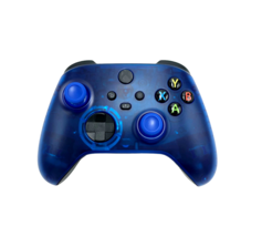 Custom Microsoft Xbox Series X / S Controller - Clear Transparent Blue - £67.17 GBP
