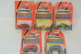 Matchbox Hero City Diecast Chrysler Lotus Volkswagen Mini Cooper Lot of 5 MOC - £19.32 GBP