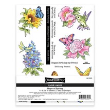 Stampendous Quick Card Panels-Hope Of Spring - £14.23 GBP