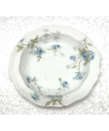 Antique Haviland Limoges Douglas Denver Colorado Blue Floral Butter Pat ... - $410.92 MXN