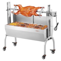 VEVOR Roaster Spit Rotisserie BBQ Grill Pig Lamb Chicken Roaster 52W 198LBS - €371,02 EUR