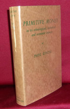 Einzig PRIMITIVE MONEY British First edition 1949 Hardcover DJ History Currency - £106.04 GBP