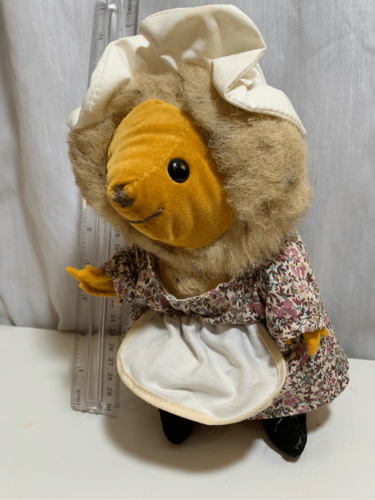 Beatrix Potter 70’s Vintage Stuffed Animal Eden Mrs Tiggy Winkle Hedgehog 9" - $16.83
