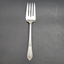 Vintage Silverplate 1937 Cotillion by Wm Rogers Serving Fork - £14.57 GBP