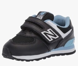 New Balance Toddler Kids&#39; 574 V1 Leather Sneaker Sz 4 - £18.98 GBP