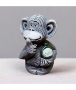 Artesania Rinconada 046 Chimp w Bottle Figurine Classic Collection VTG R... - $31.78 CAD