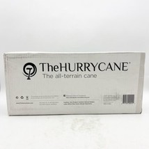 HurryCane The All-Terrain Cane BLACK w/ Travel Bag New W Extras - $34.99