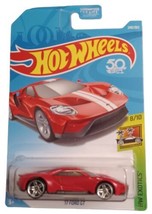 Hot Wheels Exotics Red 17 Ford GT 1:64 Scale #240/365 - $3.91