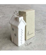 White Porcelain Tall Flower House Vase - $38.45