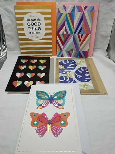 (5) Hallmark Shoebox Blank Greeting Cards With Envelopes 5&quot; X 7&quot; - $24.74