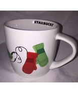 Starbucks 2011 Large Christmas Coffee Mug 10 oz - $14.78