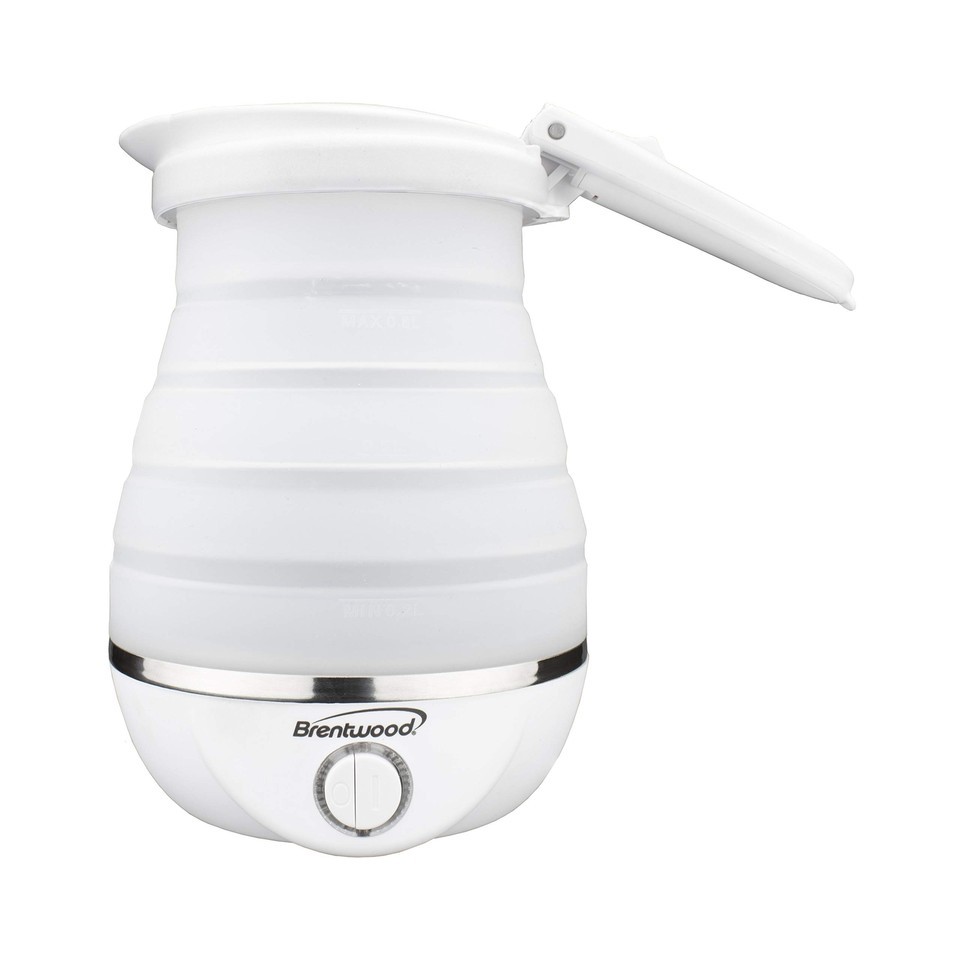 Brentwood KT-1508W Dual Voltage 120/220 Volt 0.8 Liter Collapsible-Trave... - $34.64