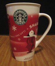 2010 Starbucks Christmas Coffee Mug Holiday &quot;Stories Are Gifts To Share&quot;... - £10.35 GBP