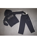 BOYS 4 - Nike - Heavyweight Navy Sports Pants &amp; Jacket TRACK SUIT / JOGG... - $68.60 CAD