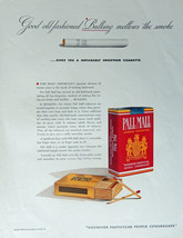 Pall Mall Cigarettes, Vintage Ad. box of matches - £14.30 GBP