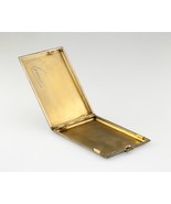 Russian Silver Cigarette Case Box Gilt Signed Interior - $4,704.19 MXN