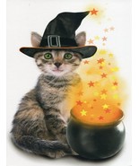 Greeting Card Halloween "Hope Halloween's a special blend of magic.." - $1.50