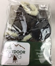 Dog boots -Outdoor DOG Shearling Boot ~ size Medium - $15.57