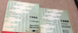1988 Chevy Chevrolet Camaro Servizio Negozio Riparazione Manuale Set Fab... - $139.95
