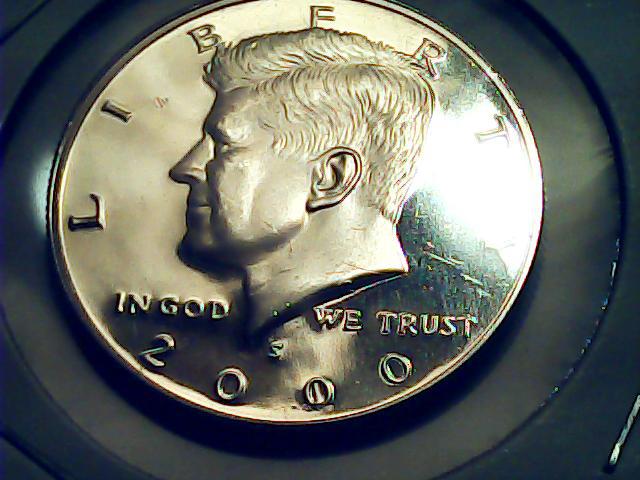 Kennedy 2000-s Silver 1/2 dollar - $12.00
