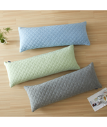 Essential Comfort 20&quot; x 54&quot; Quilted Cooling Body Pillow - £28.68 GBP