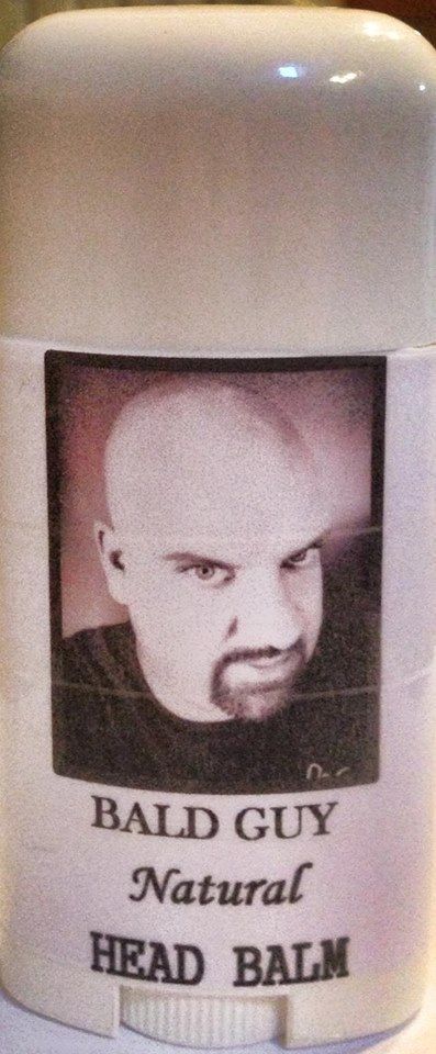 BALD GUY Natural Head "Buffer" to Repair, Shine, add Minerals & Vitamins 4 oz!