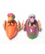 Fraggle Rock Toy Cars Gobo Carrot Mokey Eggplant Vintage 1988 McDonalds ... - £3.07 GBP