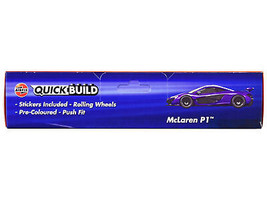 Skill 1 Model Kit McLaren P1 Purple Snap Together Painted Plastic Model Car Kit - £21.95 GBP