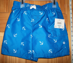 Fashion Gift Baby Clothes 24M Op Anchor Blue Nautical Bathing Suit Swim ... - $12.34
