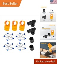 Comprehensive 2-1/2-Inch Dust Collection Fittings - Built for Woodworkin... - $54.50