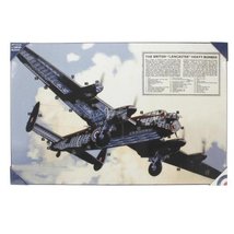 Lancaster Bomber Large Hardboard Print Picture - 70 x 46cm - RAF Official Licens - £38.21 GBP