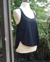 Athletic Racer-Back Tank by Vimmia (Breathe Tank), size small, black col... - $29.21