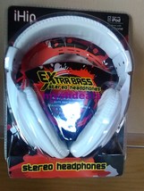 iHip Over The Ear Headphones - Extra Bass, Stereo, White - $19.95