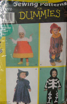 Pattern 4908 Toddler (Used) Candy Corn, Witch, Scarecrow, Skeleton size 1/2-4 - £3.98 GBP