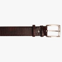 The Empire Burgundy Leather Belt image 4