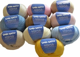 Yarn Virgin Wool Preshrunk LANA GATTO Art. Misina Made IN Italy - £4.31 GBP