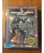 1990 Battletech The Crescent Hawks&#39; Revenge PC/IBM Game by Infocom in Box - £59.29 GBP