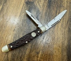 Boker USA 8348 Swamp Rat Pocket Knife Genuine Bon Etched Blade Vintage (31 - £30.92 GBP