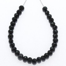 12.00 Cts Natural Black Onyx Beads Briolette Loose Gemstone (3x2.5mm to 3.5x3mm) - £4.24 GBP