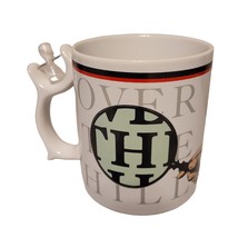 Dept 56 Spinners 12 oz Coffee Mug Hourglass Over The Hill 1997 Tea Cup G... - $12.73